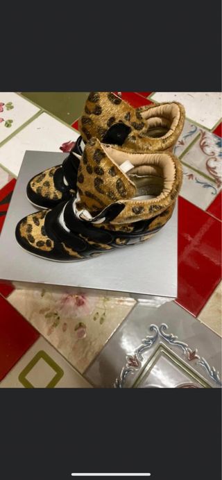 scarpe maculate indossate una volta numero 36