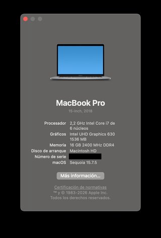 MacBook Pro 15"