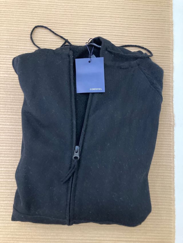 Sudadera negra cortefiel nueva 