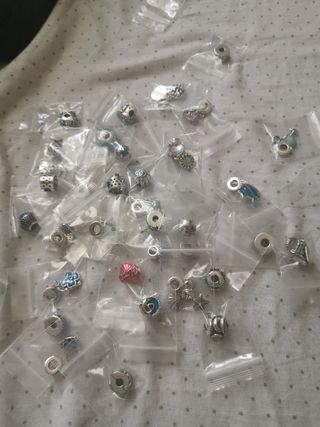 obalorios para pulsera de plata