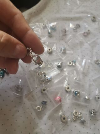obalorios para pulsera de plata