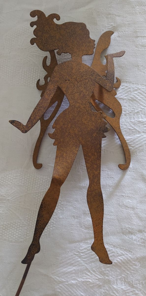 Campanilla,hada metálica 30 cm