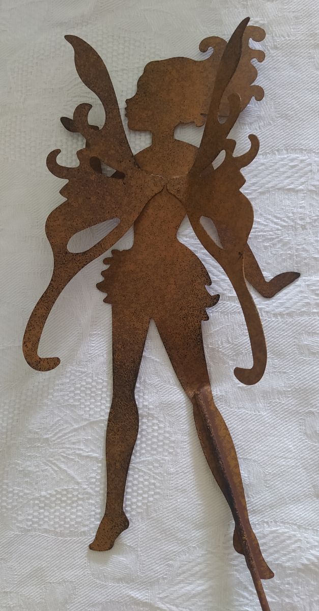 Campanilla,hada metálica 30 cm