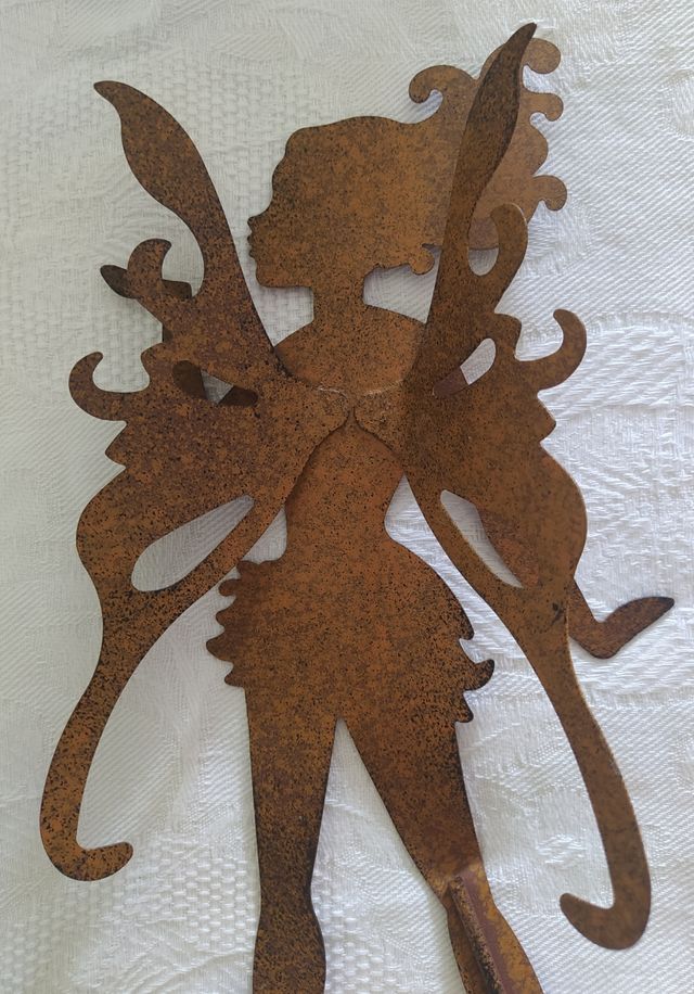 Campanilla,hada metálica 30 cm