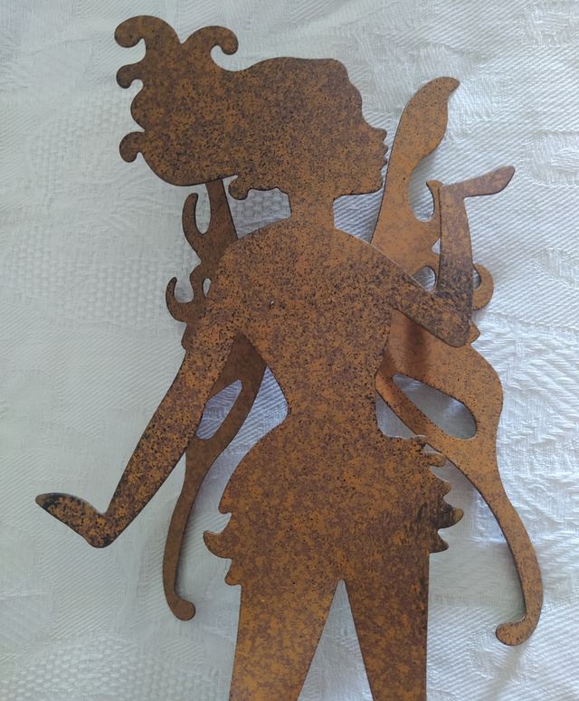 Campanilla,hada metálica 30 cm