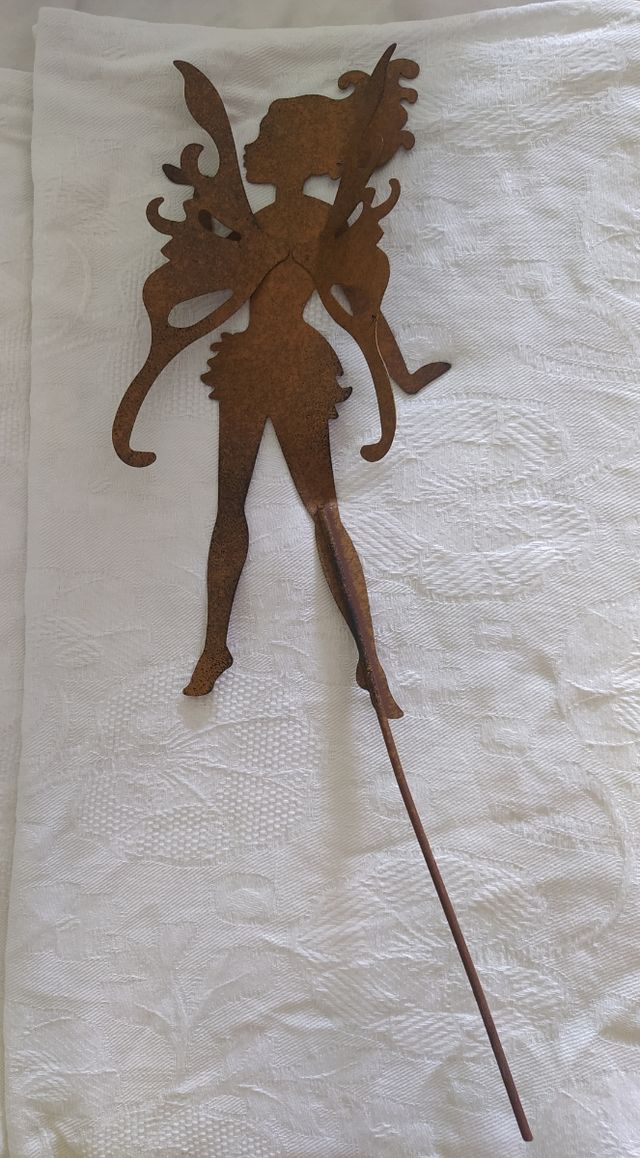 Campanilla,hada metálica 30 cm