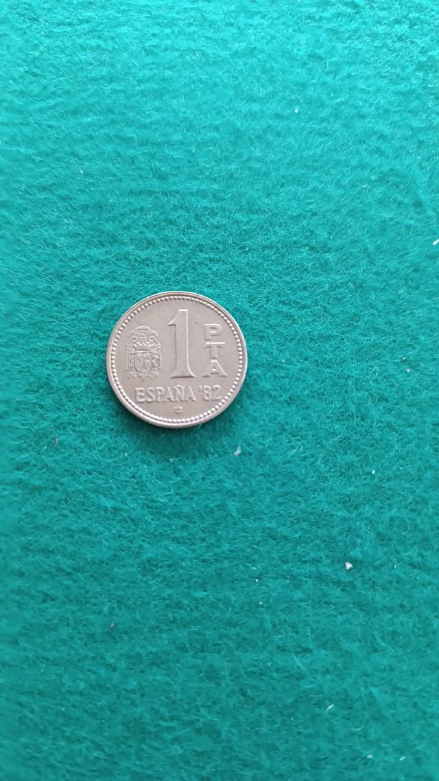 Peseta Mundial 82 CON ERRORE DI FABBRICA