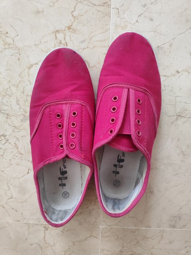 Zapatillas fucsias