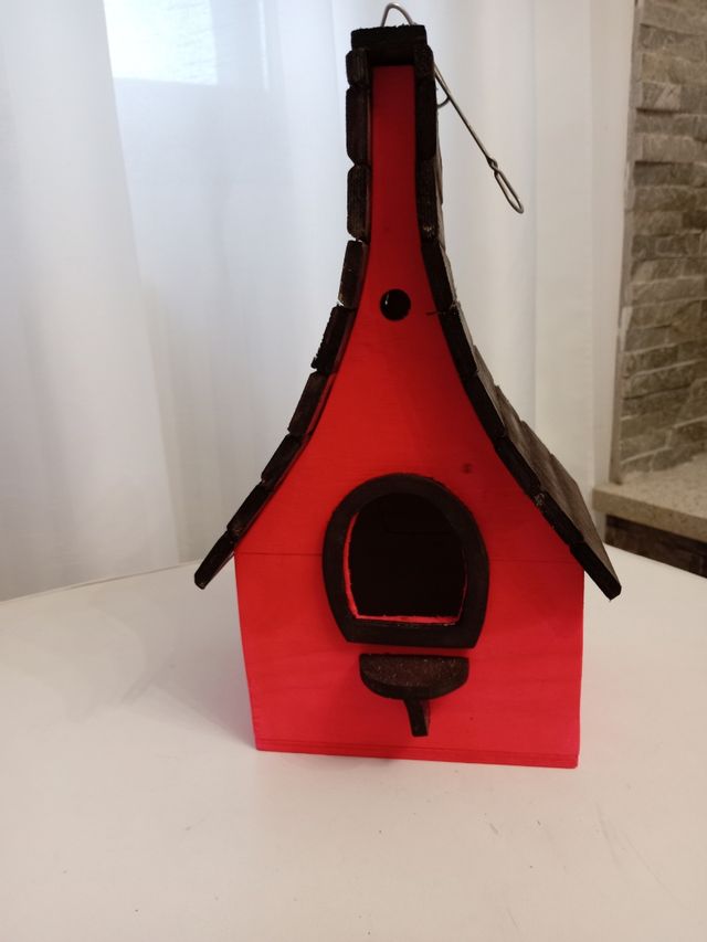 Casette in legno uccellini