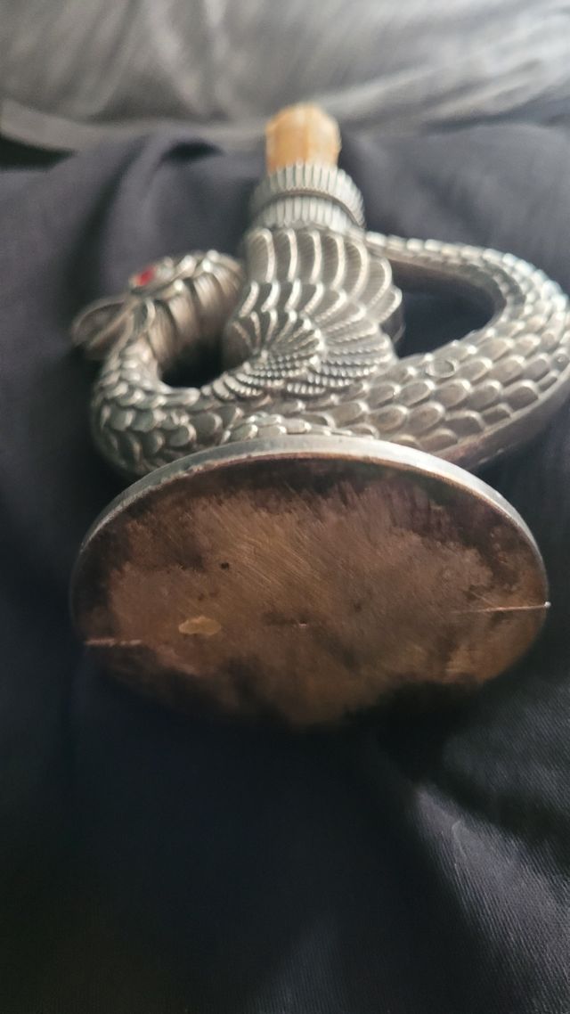 Portavelas mitologico antiguo