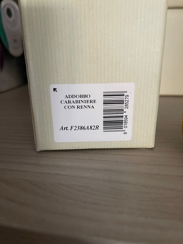 carabiniere con renna thun anno 2016