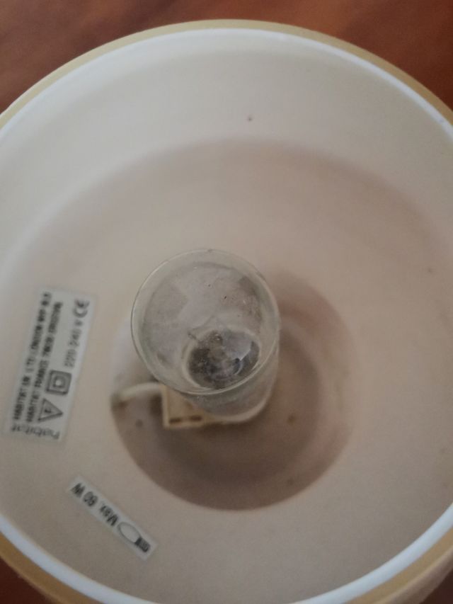 Lampara de mesita de noche