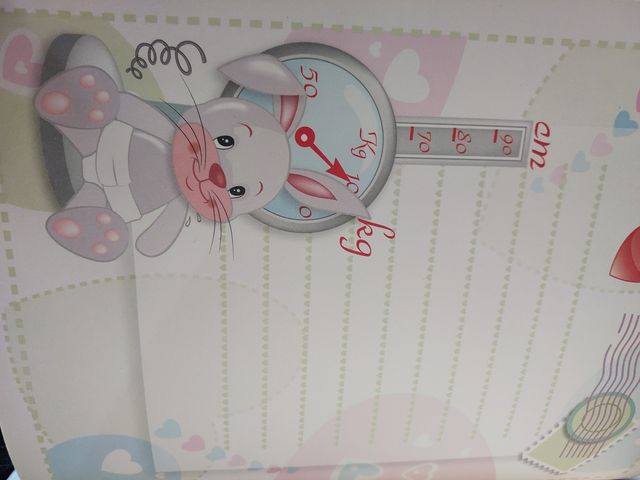 Libro album recién nacido, bautismo..