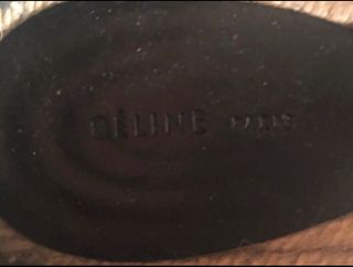 Zapatos color mostaza t-35 Celine Paris