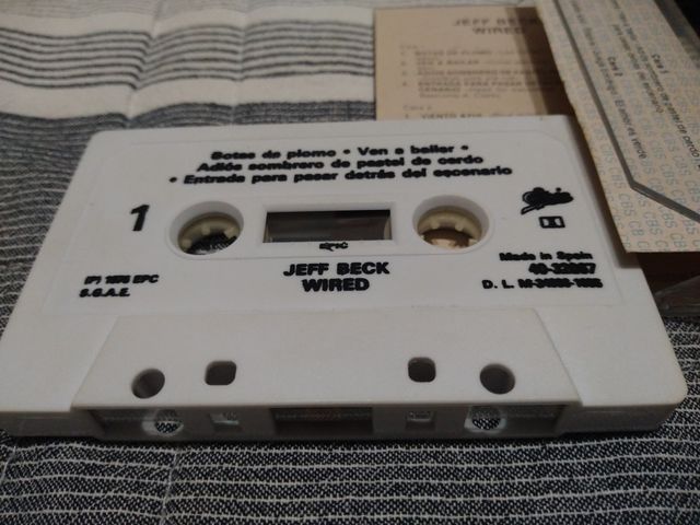 CINTA CASSETTE **JEFF BECK****