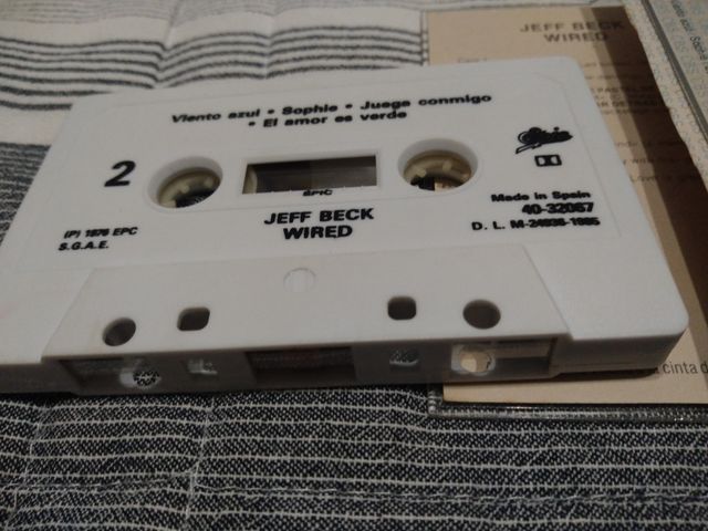 CINTA CASSETTE **JEFF BECK****
