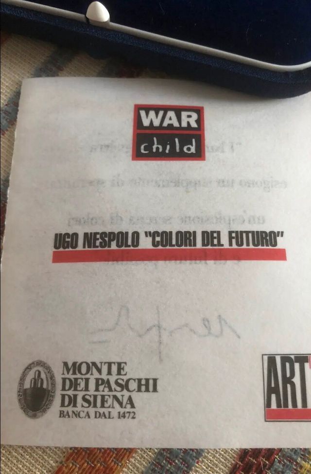 medaglia Ugo Nespolo