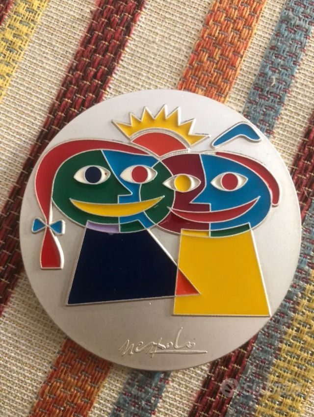 medaglia Ugo Nespolo