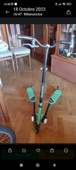 Patinete doble 