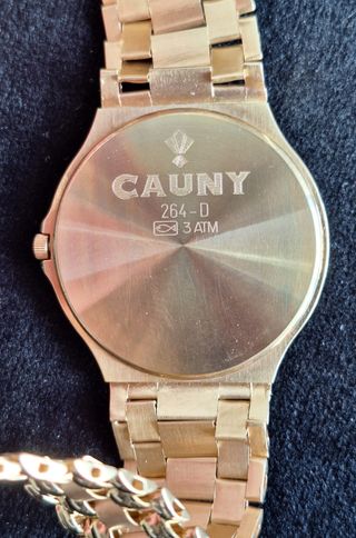 Reloj Cauny oro 18k
