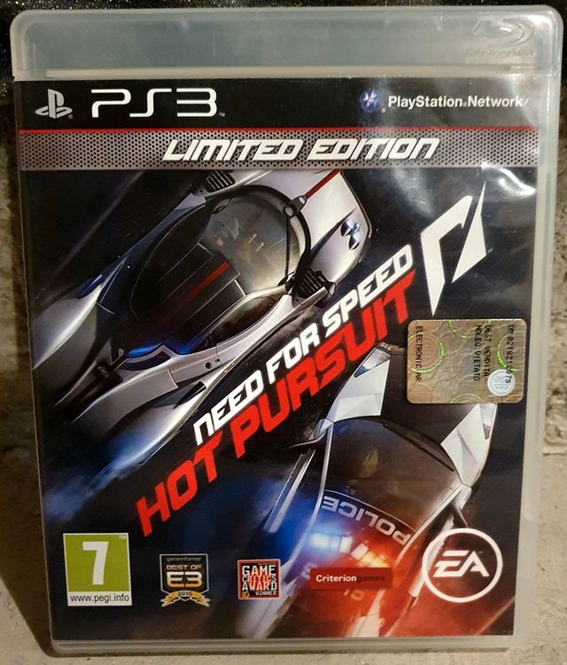 Need for speed. Hot pursuit. Limited edition.