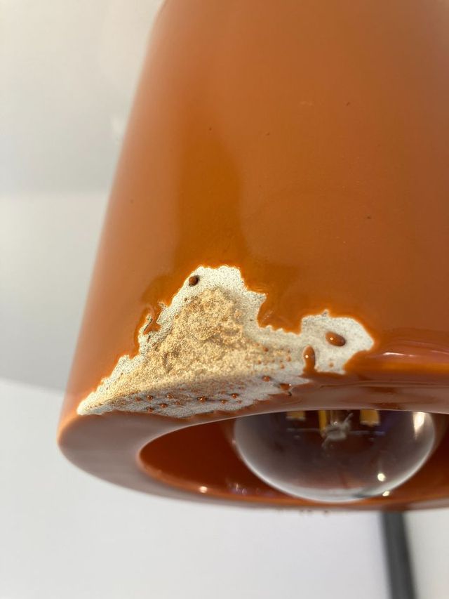 Faretto ceramica "retro'"