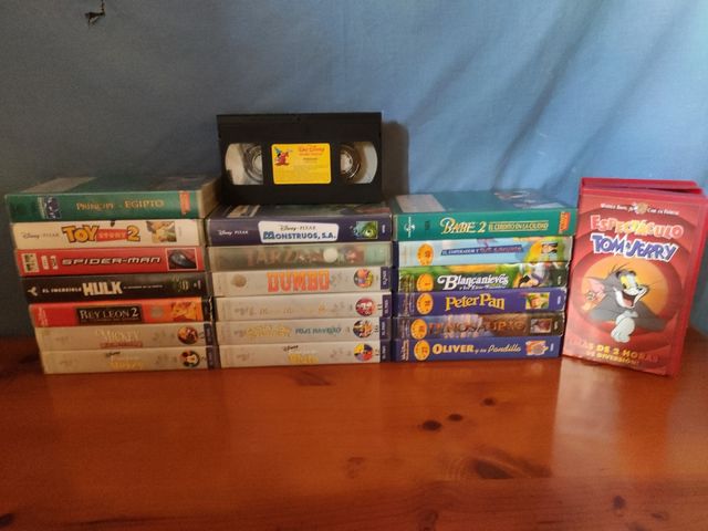 Películas infantiles en VHS