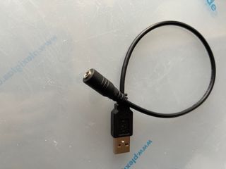 USB a cable de alimentacion