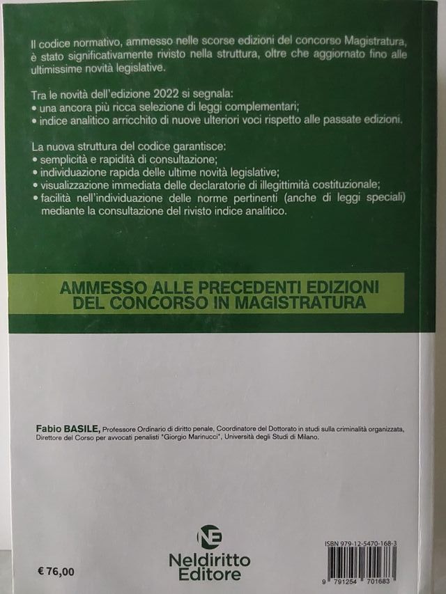 Concorso in Magistratura: Kit completo di Codici