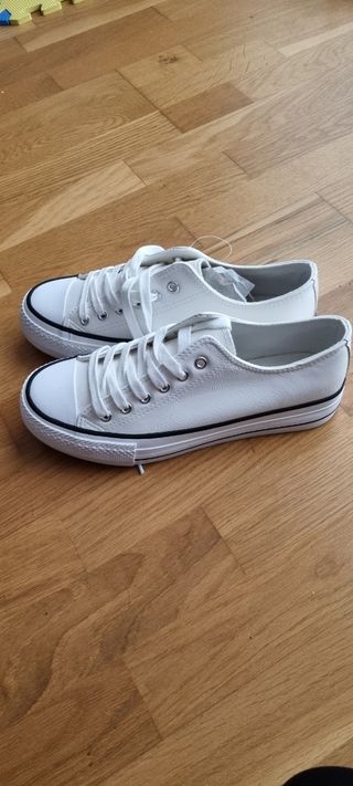 Zapatillas tipo converse 39