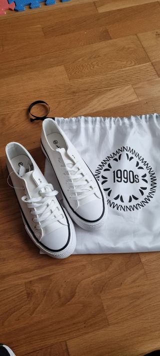 Zapatillas tipo converse 39