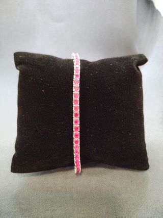Fucsia Pulsera tipo Rivier