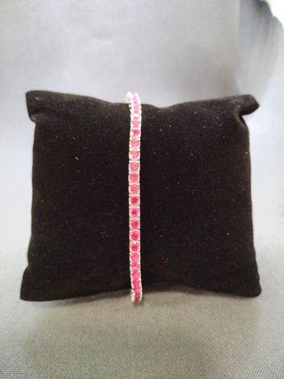 Fucsia Pulsera tipo Rivier