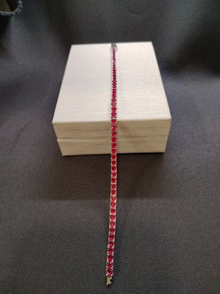 Fucsia Pulsera tipo Rivier