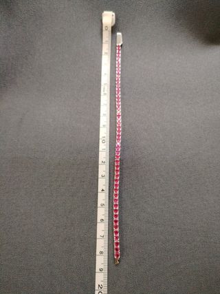 Fucsia Pulsera tipo Rivier