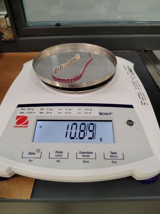 Fucsia Pulsera tipo Rivier