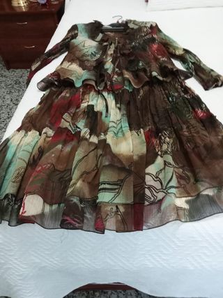 Conjunto blusa y falda 