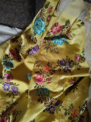 Vestido fallera niña 7-8 años 