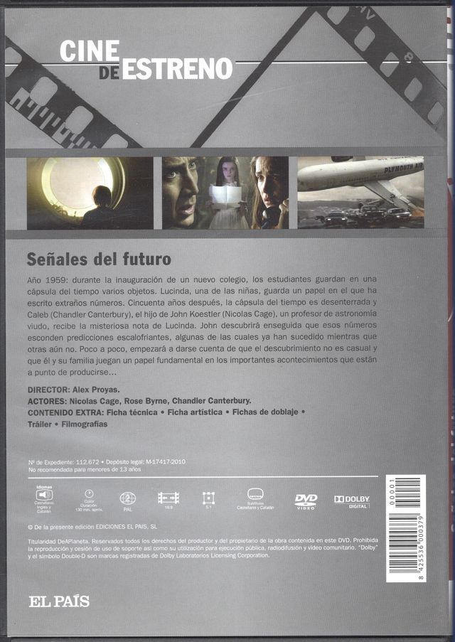 TC71/ DVD SEÑALES DEL FUTURO