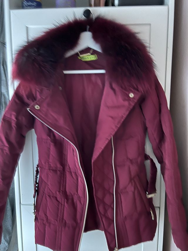 chaqueta de plumas de Versace original