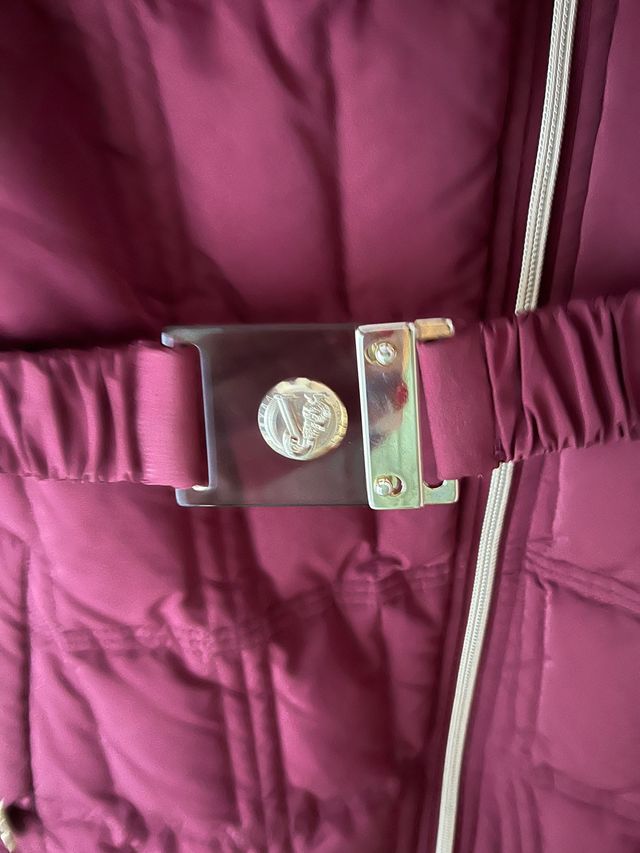 chaqueta de plumas de Versace original