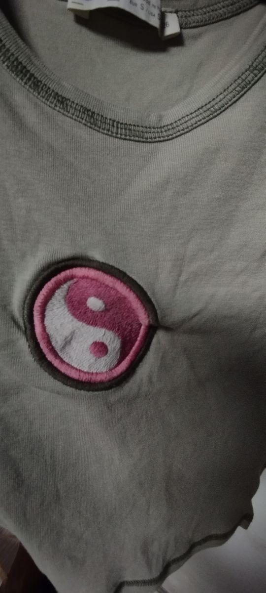 top verde militar claro