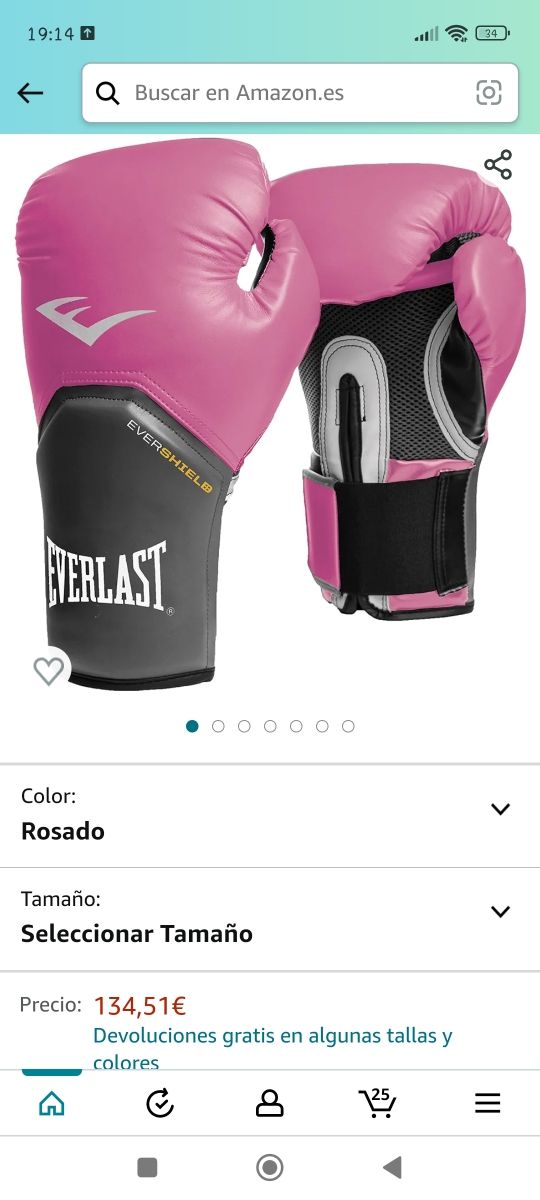 Guantes de boxeo/kick boxing