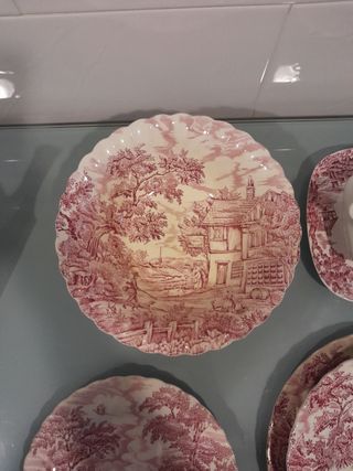 Stoviglie inglesi. Consegna a mano a Oviedo