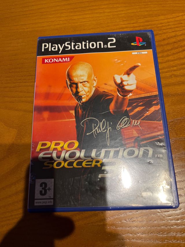 juego ps 2 pro evolution soccer 3