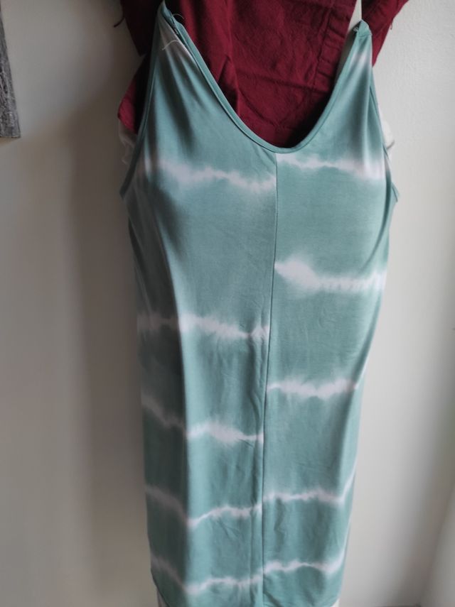 Abito a canotta a righe