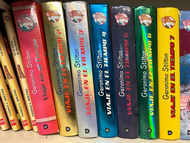 Libros de Geronimo Stilton.