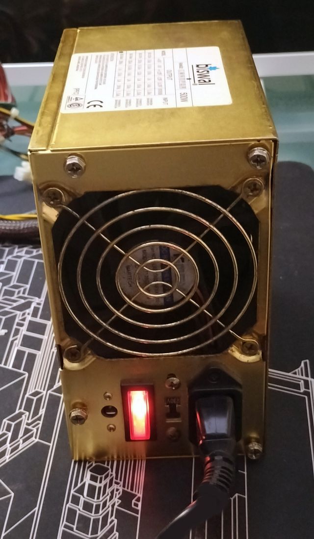 Fuente de alimentación PC (biswal 500W)