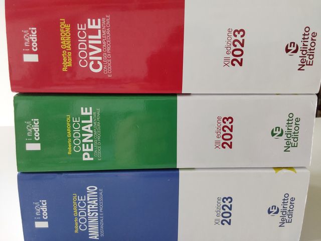 Concorso in Magistratura 2023: 3 codici-4 compendi