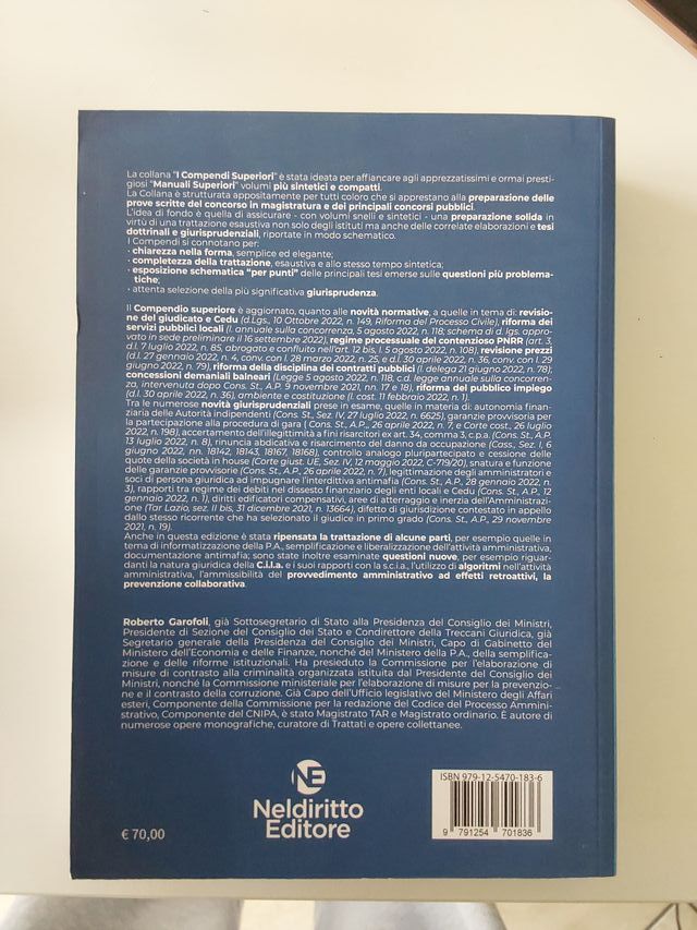 Concorso in Magistratura 2023: 3 codici-4 compendi